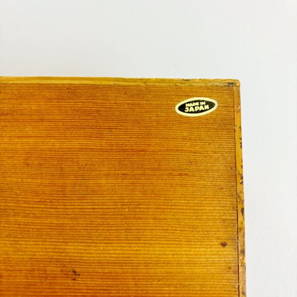 TAYLOR & NG Rascal Rabbit Tile & Wood Recipe Box VTG 1982 RARE Made In Japan - Picture 12 of 12